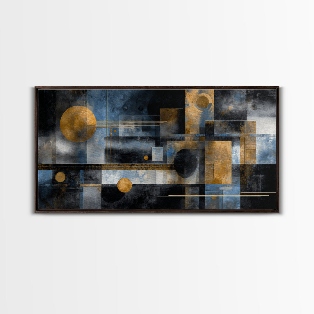 Album Cover Abstract Grid Canvas Print, Music Studio Art, Room Decor, Studio Decor, Abstract Art, Rhythm, Printable Art, MSA-2x1-62