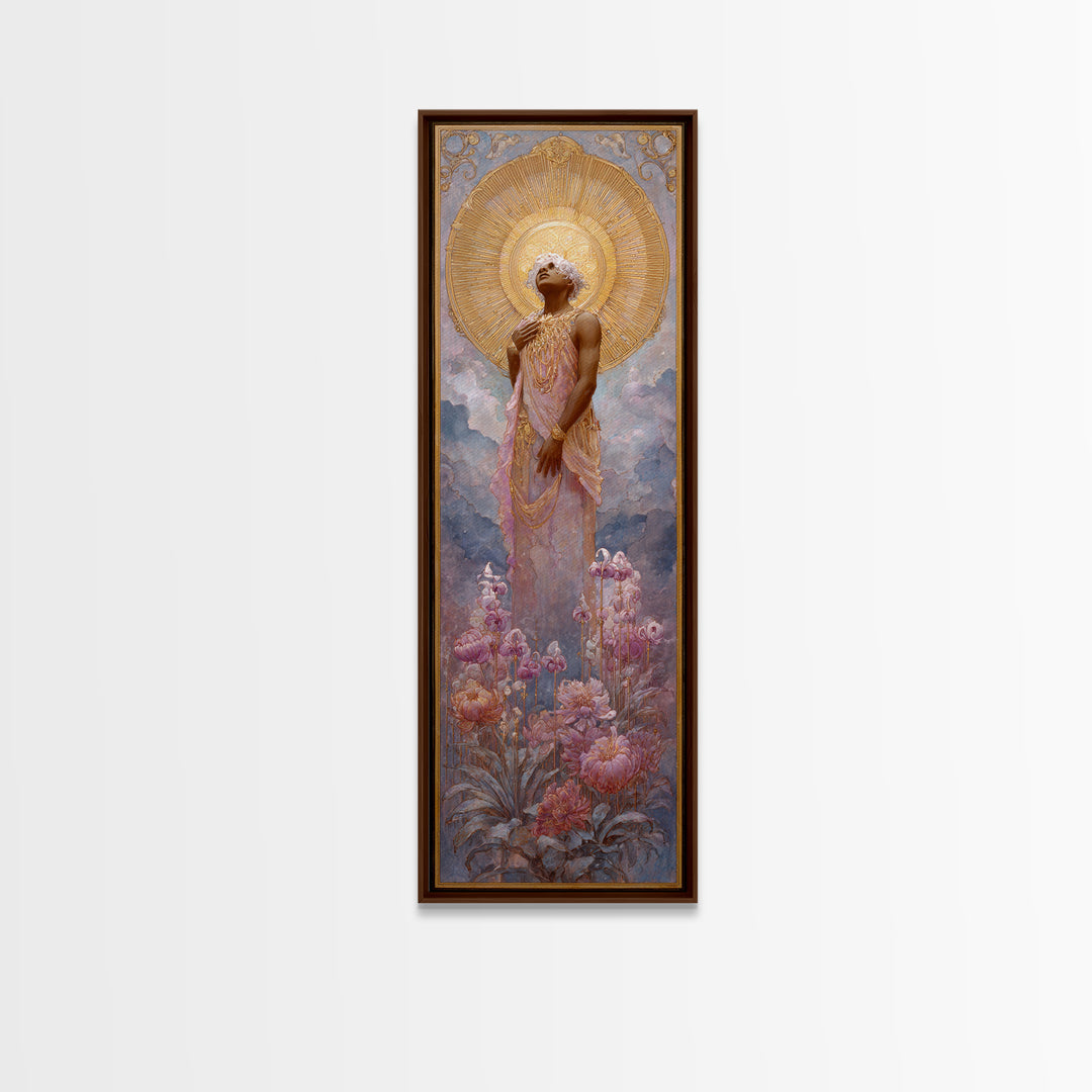 Apollo Sun God Canvas Print, Mythological Art, Canvas Painting, Living Room Decor, Fine Art, Legend, Textured Painting, MYT-1x3-18