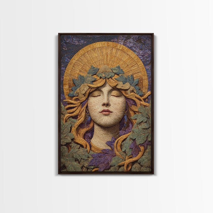 Apollo Sun God Framed Canvas Print, Mythological Art, Wall Art, Living Room Decor, Fine Art, Legend, Artwork, Framed Wall Art, MYT-2x3-38