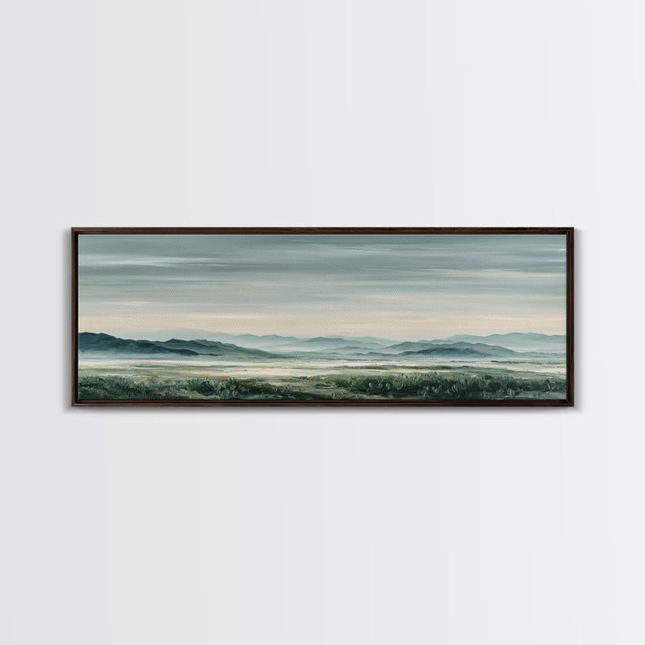 Desert Cactus Blooming After Rain Framed Canvas Print, Nature Art, Art, Living Room Decor, Fine Art, Nature, 3d Wall Art, NAT-3x1-84