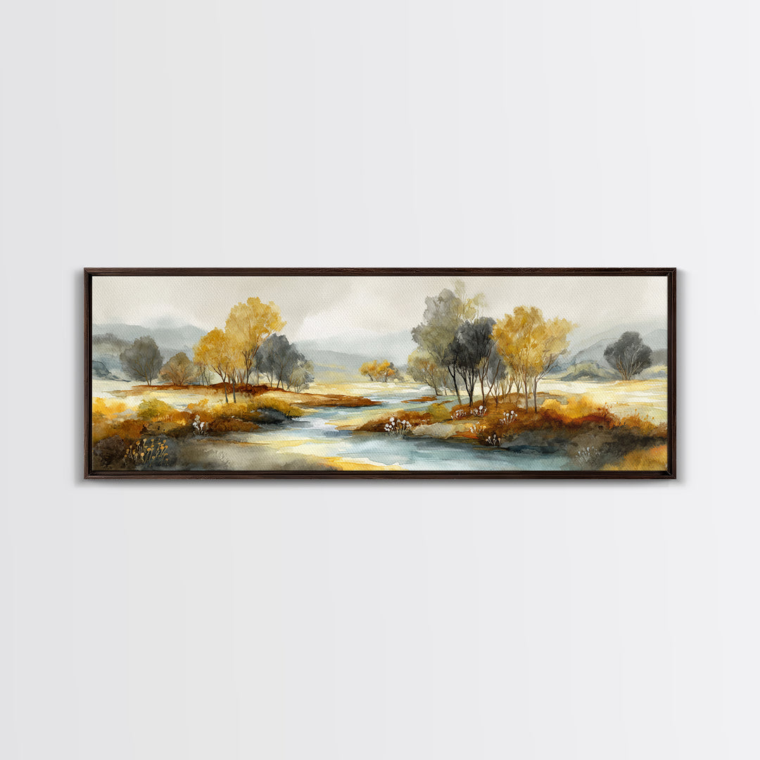 Mushroom Cluster in Enchanted Woodland Canvas Print, Nature Art, Textured Painting, Living Room Decor, Oil Painting, Nature, NAT-3x1-95