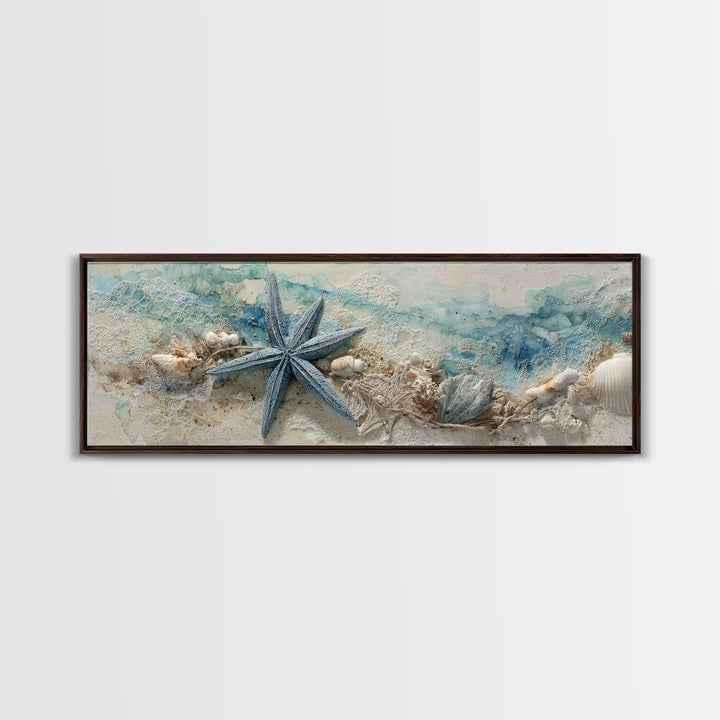 Nautical Star Compass Rose Canvas Print, Nautical Art, Printable, Coastal Decor, Harbor, Beach Decor, Downloadable Prints, NAU-3x1-78