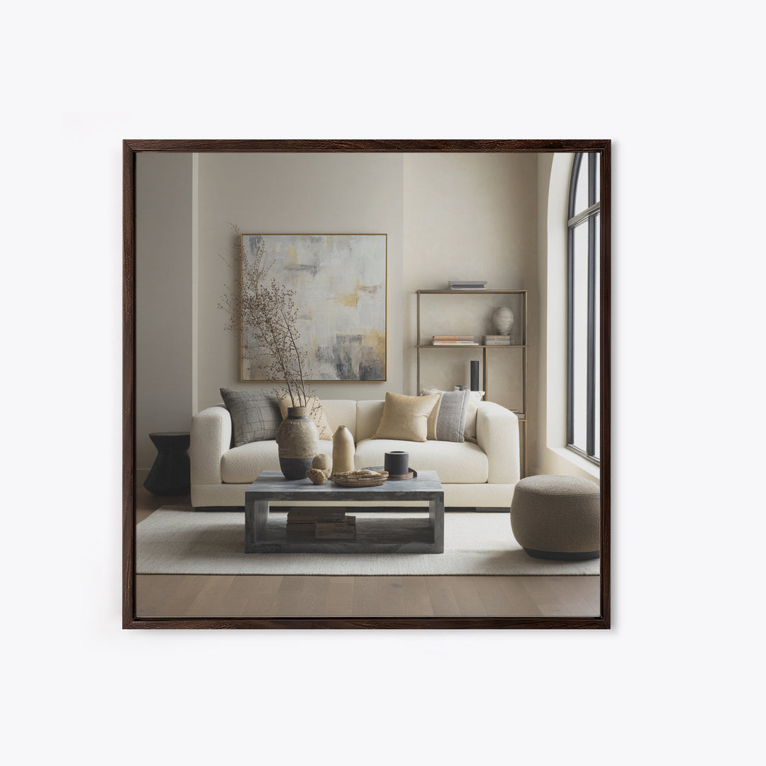 Monochrome Bridge Structure Framed Canvas Print, Office Art, Canvas Print, Office Decor, Abstract Art, Focus, Art Print, OFF-1x1-58