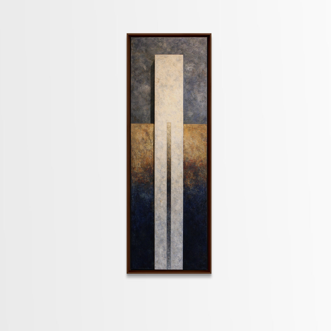 Balanced Stone Composition Canvas Print, Office Art, Boho Decor, Office Decor, Oil Painting, Focus, Digital Art, Pet Portrait, OFF-1x3-12