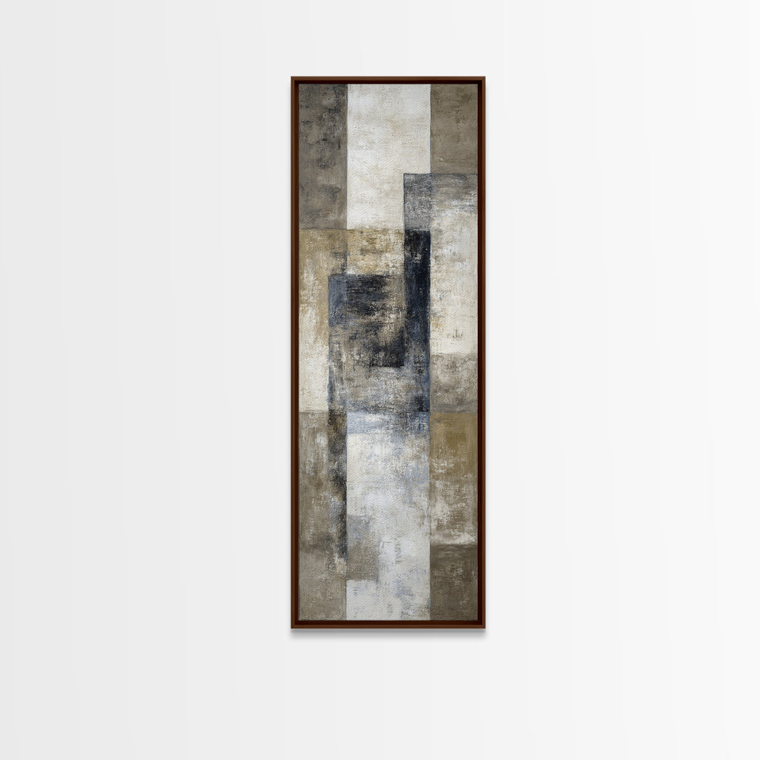 Balanced Stone Composition Canvas Print, Office Art, Wall Decor, Office Decor, Abstract Art, Focus, Wall Prints, Ai Art, OFF-1x3-60