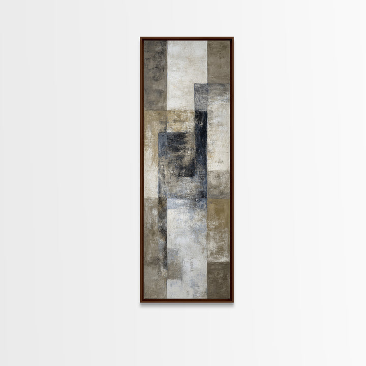 Balanced Stone Composition Canvas Print, Office Art, Wall Decor, Office Decor, Abstract Art, Focus, Wall Prints, Ai Art, OFF-1x3-60