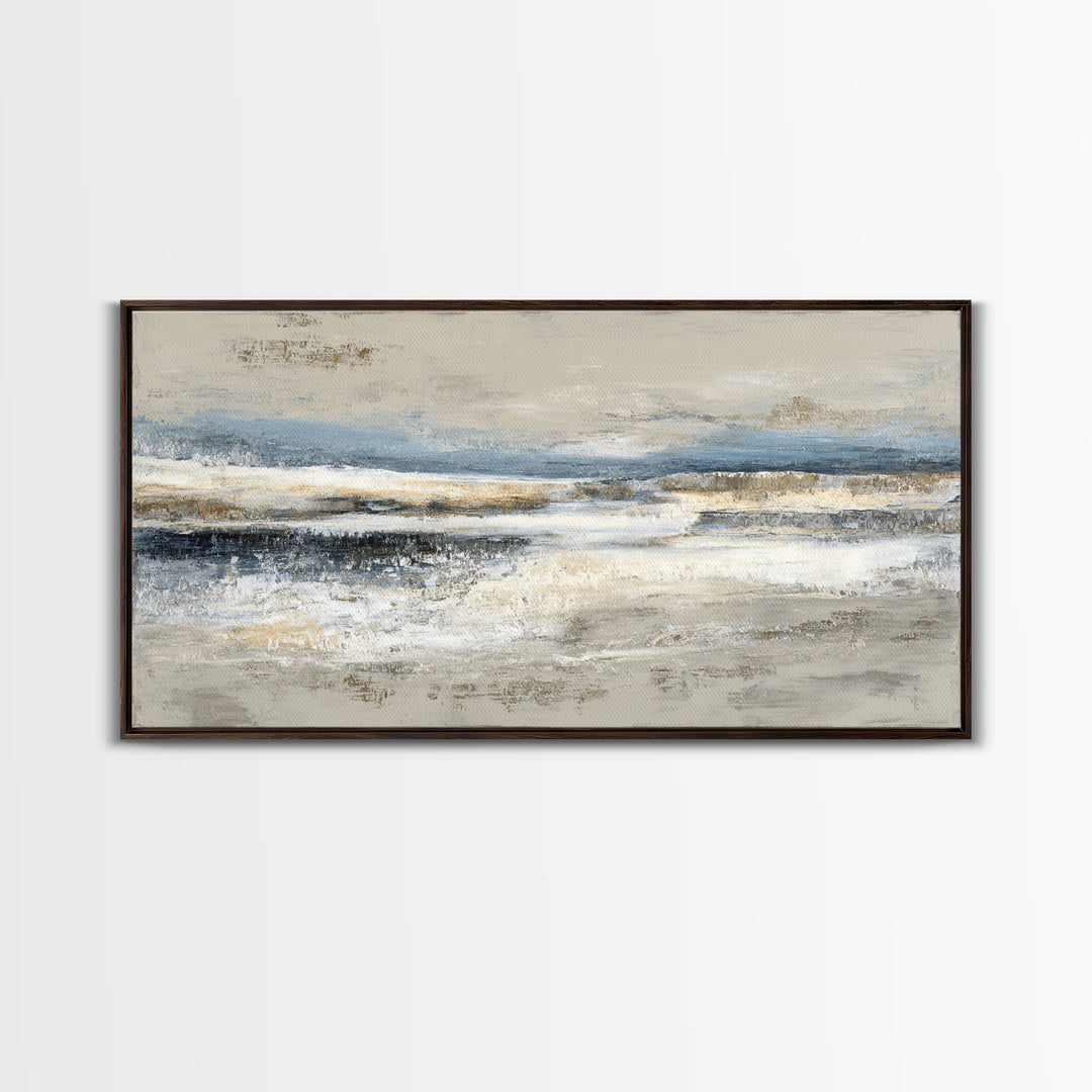 Balanced Stone Composition Framed Canvas Print, Office Art, Statement Artwork, Office Decor, Fine Art, Focus, Wall Decor, OFF-2x1-20