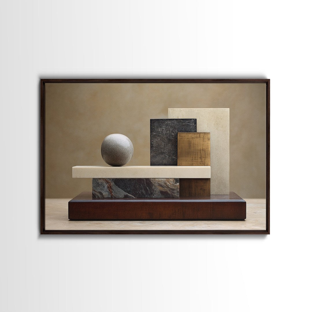 Balanced Stone Composition Canvas Print, Office Art, Wall Prints, Office Decor, Abstract Art, Focus, Cubicle Decor, OFF-3x2-52