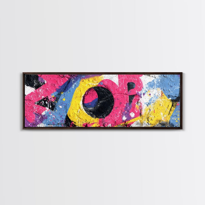 Retro Soda Bottle Canvas Print, Pop Art, Statement Artwork, Living Room Decor, Abstract Art, Pop, Wall Decor, Painting, POP-3x1-19
