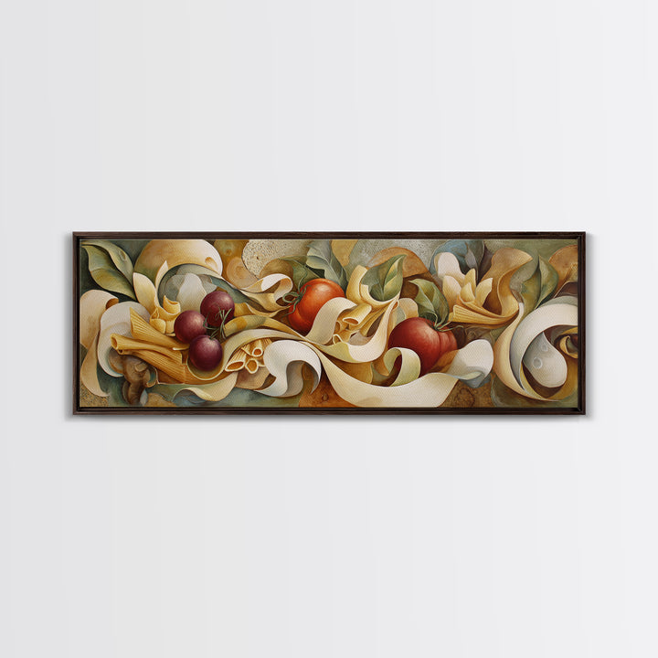 Sushi Fish and Ceramic Plate Composition Framed Canvas Print, Restaurant Art, Gallery Decor, Restaurant Decor, Fine Art, Bistro, RES-3x1-69