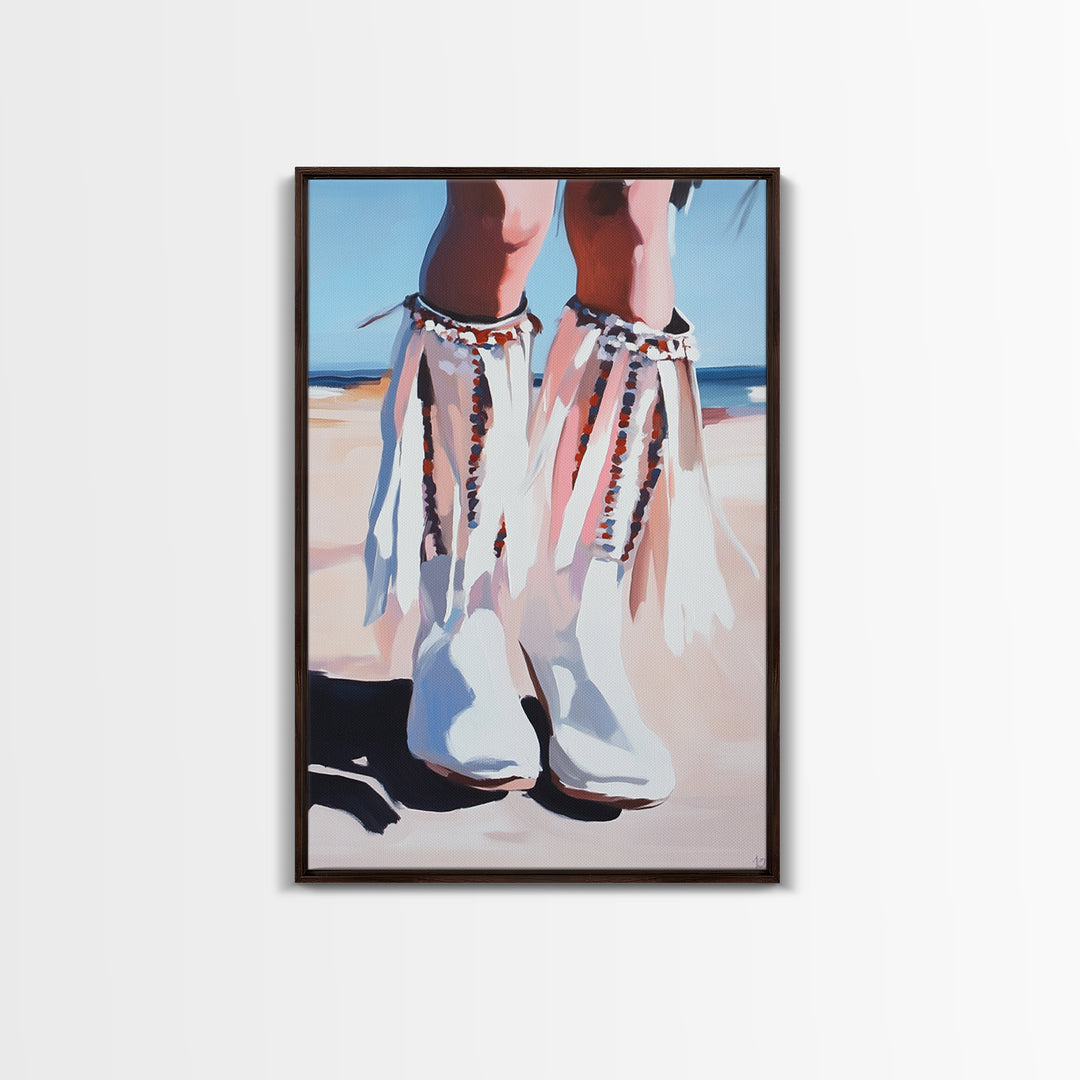 Cowgirl Boots, western art, coastal cowgirl wall art, rustic decor, pink abstract art, minimalist art, framed canvas print