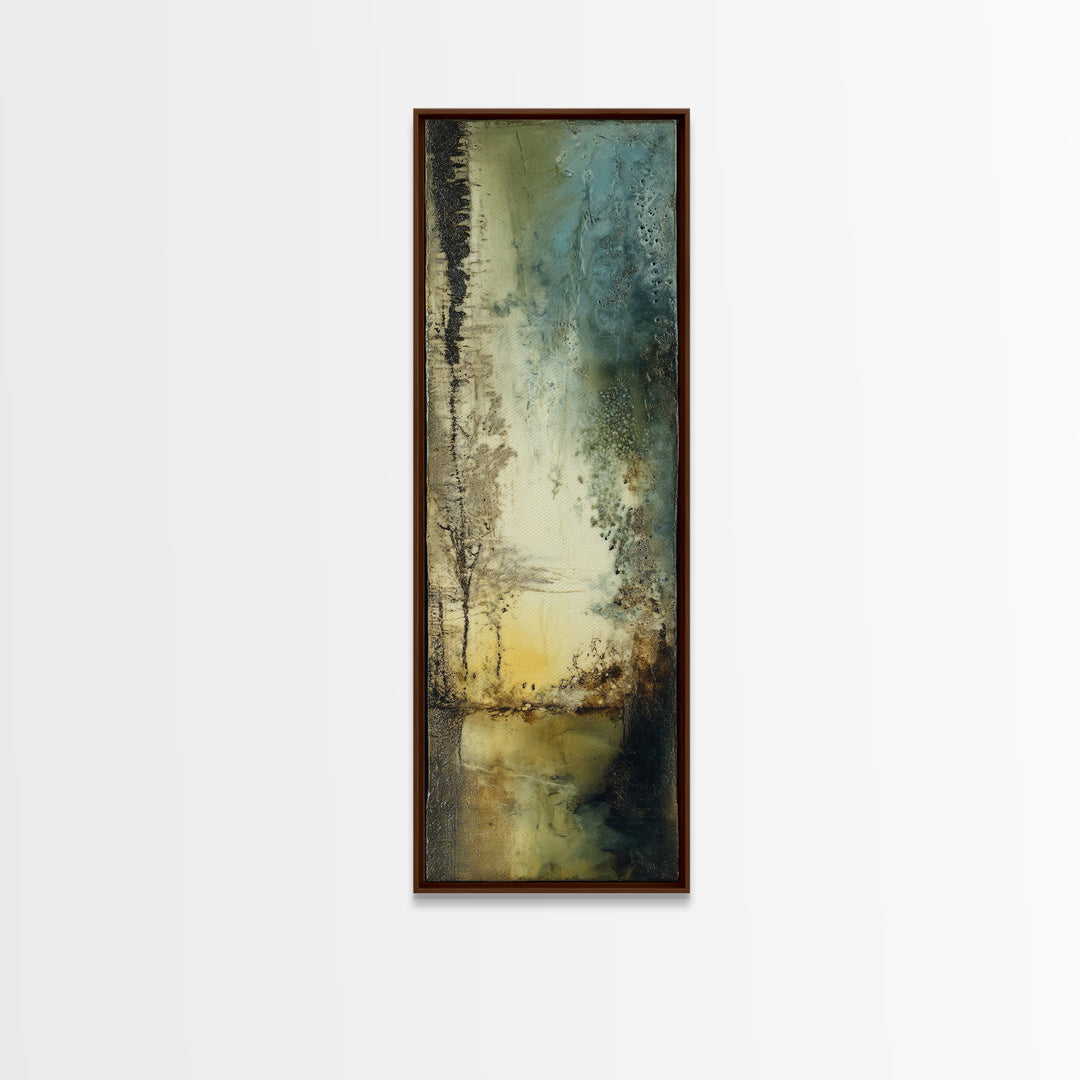 Piano Keys Fading into Shadow Framed Canvas Print, Recording Studio Art, Music Print, Studio Decor, Fine Art, Analog, RSA-1x3-20