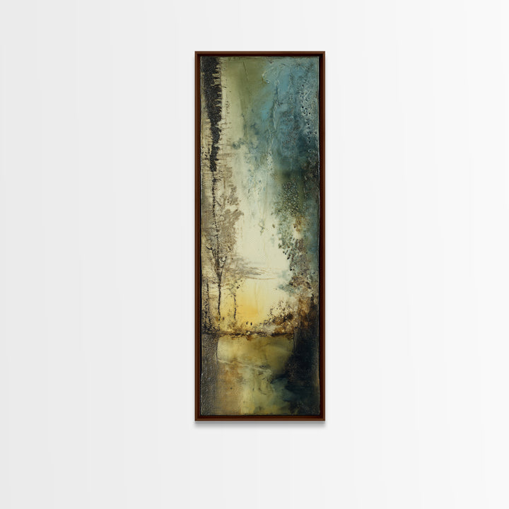 Piano Keys Fading into Shadow Framed Canvas Print, Recording Studio Art, Music Print, Studio Decor, Fine Art, Analog, RSA-1x3-20