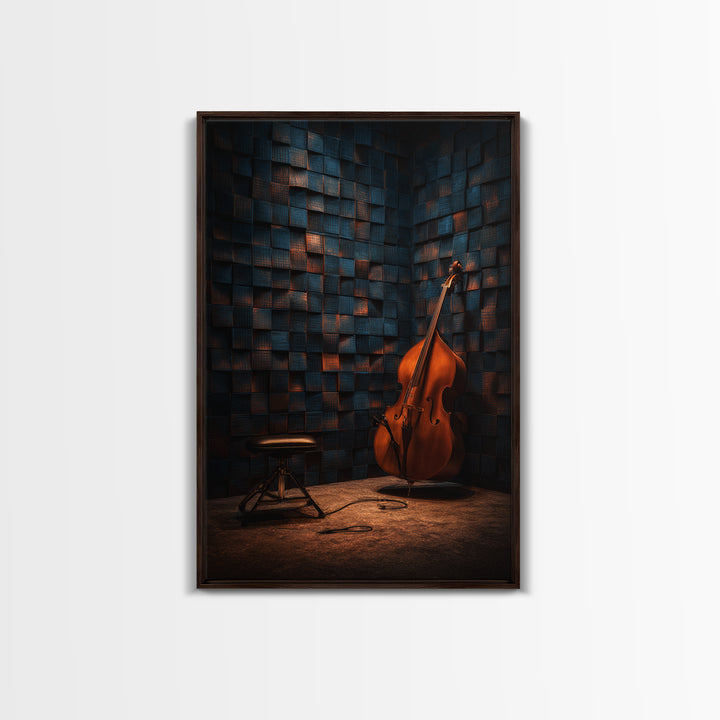 Sound Booth Foam Pattern Transformed into Design Canvas Print, Recording Studio Art, Fine Art Print, Studio Decor, Analog, RSA-2x3-80