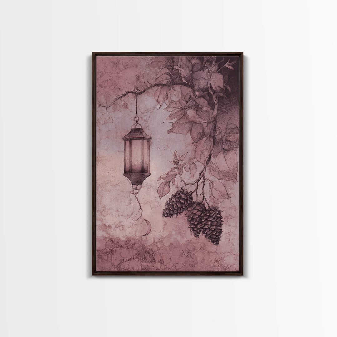 Campfire under a Starry Sky Framed Canvas Print, Rustic Art, Printable Wall Art, Farmhouse Decor, Fine Art, Rustic, Wood Art, RUS-2x3-90