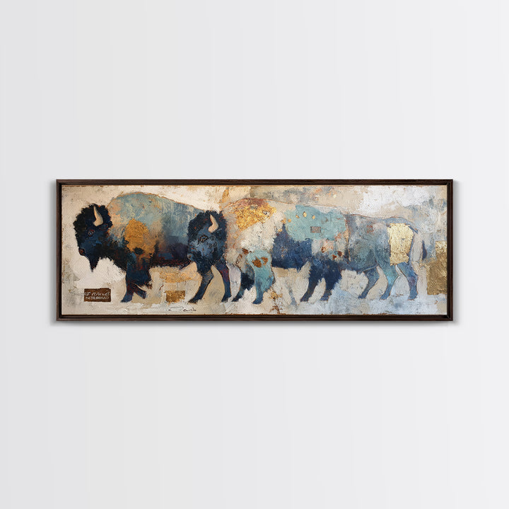 Pheasant Feathers and Acorns Arrangement Framed Canvas Print, Rustic Art, Textured Painting, Farmhouse Decor, Fine Art, Rustic, RUS-3x1-56