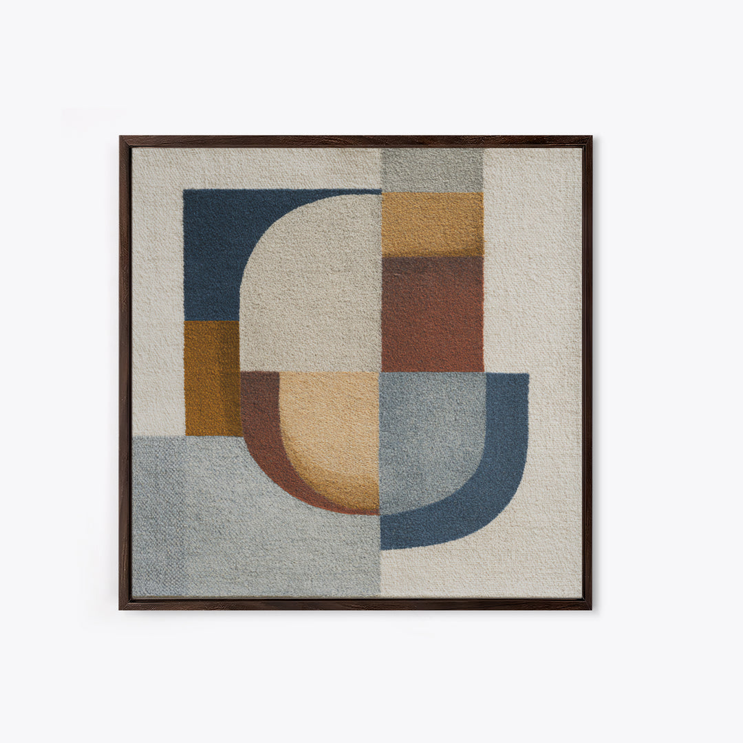 Soft Wool Texture Abstract Canvas Print, Scandinavian Art, Farmhouse Decor, Living Room Decor, Abstract Art, Nordic, SCA-1x1-19