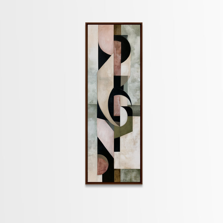 Calm Lake Dock Canvas Print, Scandinavian Art, Printable, Living Room Decor, Fine Art, Nordic, Abstract Wall Art, Boho Wall Art, SCA-1x3-99