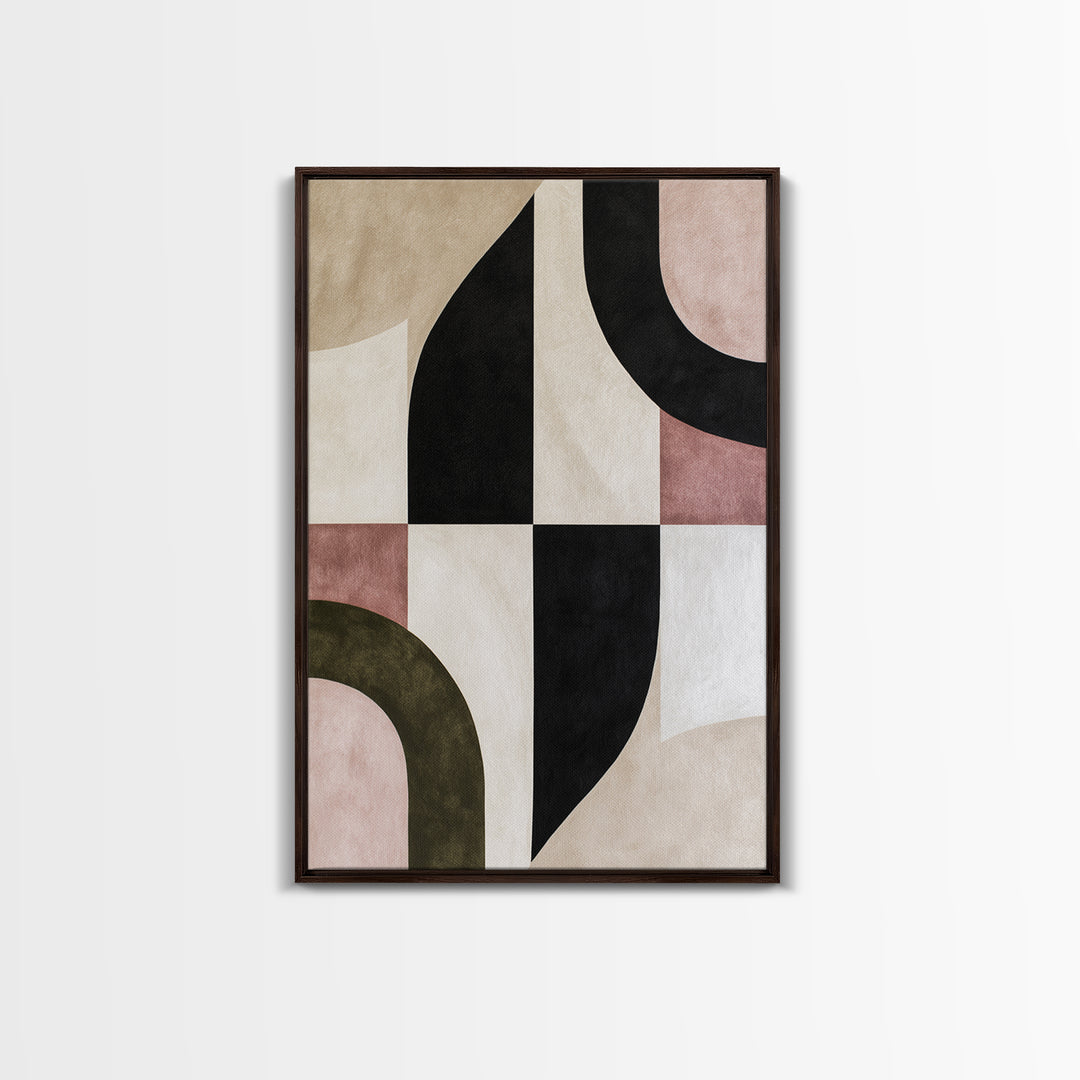 Soft Wool Texture Abstract Canvas Print, Scandinavian Art, Living Room Decor, Abstract Art, Nordic, Living Room Wall Art, SCA-2x3-27