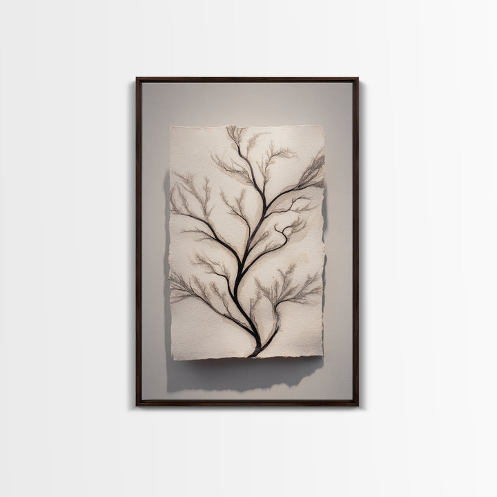 Abstract Arch Shapes Framed Canvas Print, Scandinavian Art, Abstract Wall Art, Living Room Decor, Abstract Art, Nordic, SCA-2x3-94