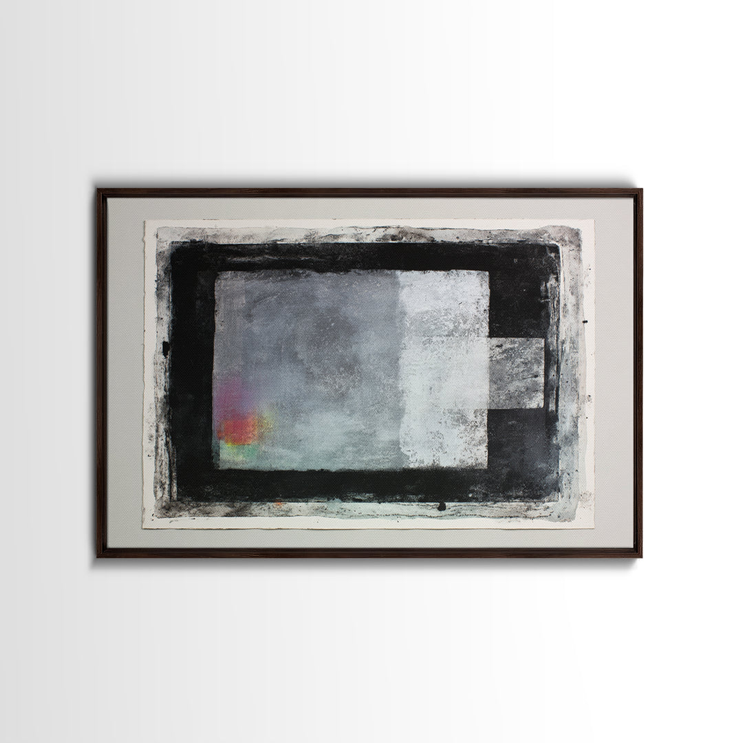 Scandinavian Textile Pattern Framed Canvas Print, Scandinavian Art, Abstract Art, Living Room Decor, Fine Art, Nordic, SCA-3x2-92