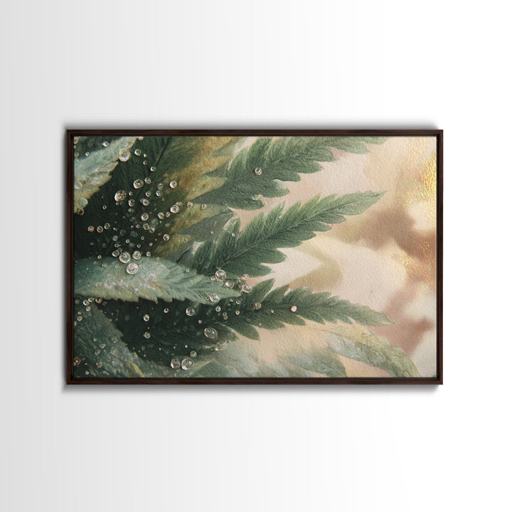 Moonlit Lake Reflection Framed Canvas Print, Spa Art, Gallery Decor, Spa Decor, Fine Art, Serenity, Wall Art, Home Decor, SPA-3x2-27