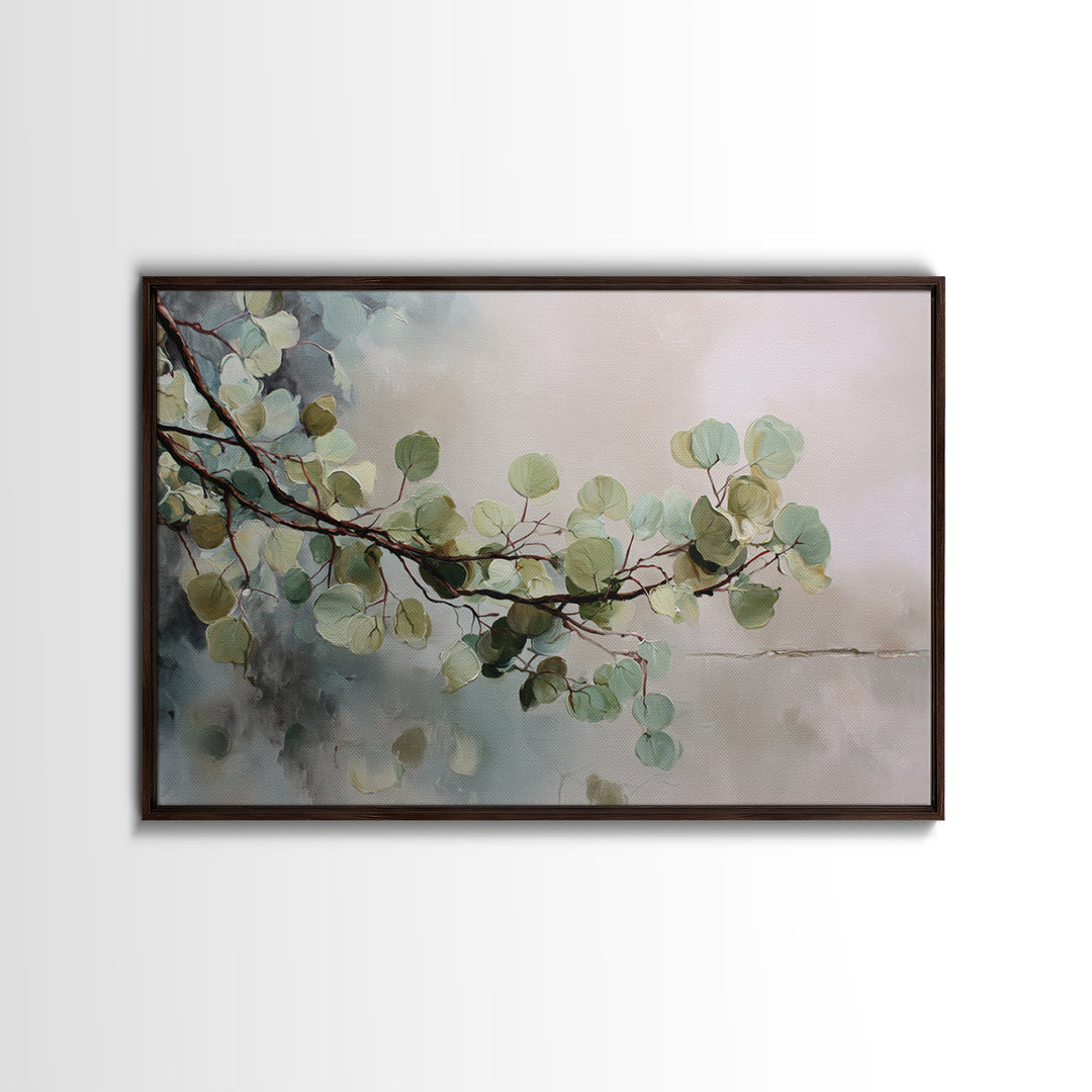 Sage and Ivory Geometric Calm Composition Canvas Print, Spa Art, Neutral Decor, Spa Decor, Fine Art, Serenity, Home Decor, SPA-3x2-73