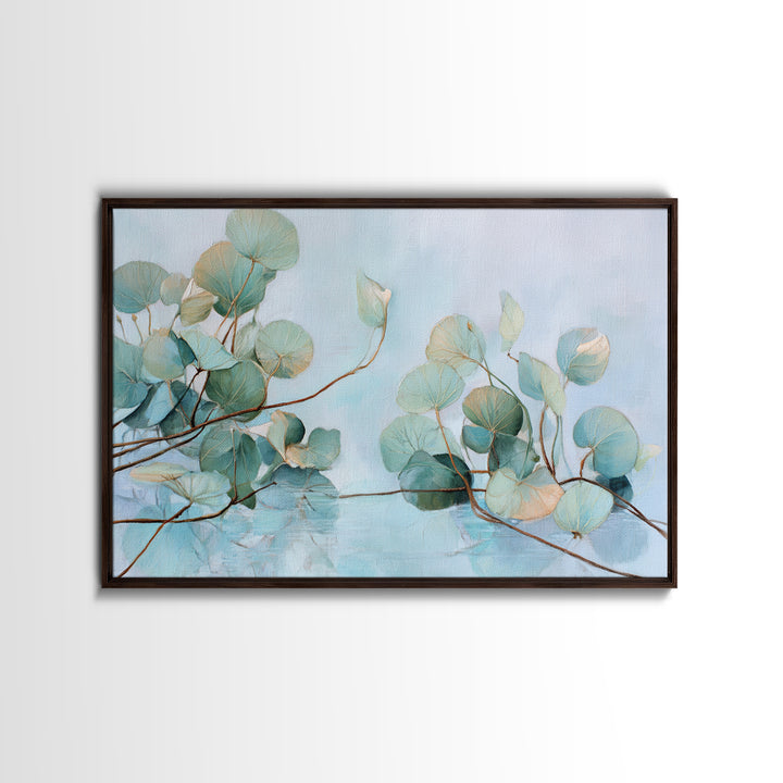 Pebble Texture Abstract Framed Canvas Print, Spa Art, Abstract Print, Spa Decor, Abstract Art, Serenity, Esthetician Decor, SPA-3x2-91