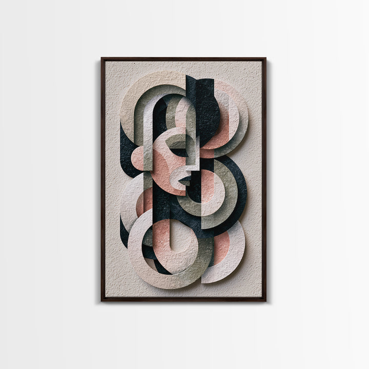 Abstract Aura Portrait Canvas Print, Spiritual Art, Luxury Decor, Living Room Decor, Fine Art, Spirit, Digital Art, Printable, SPI-2x3-96