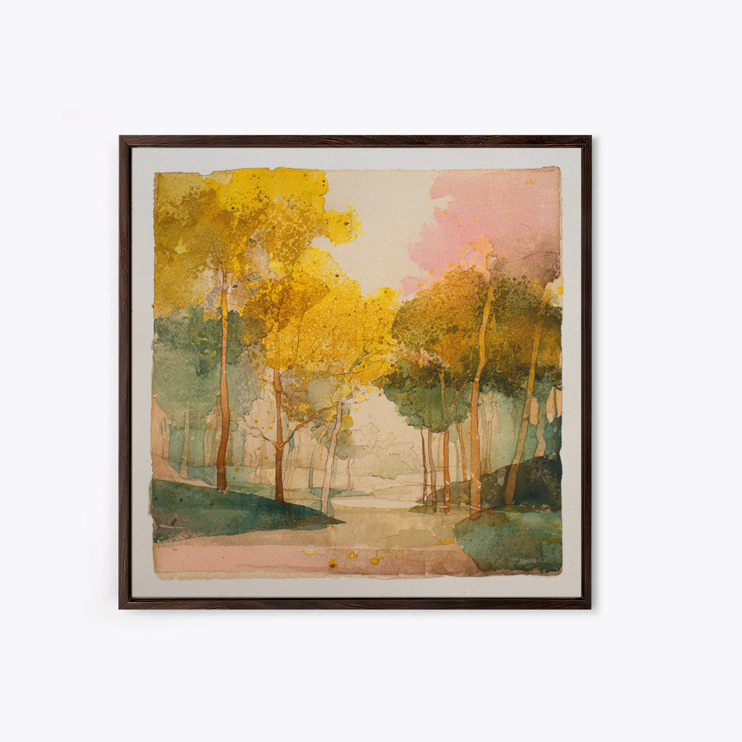 Elegant Nude Figure Study Framed Canvas Print, Traditional Art, Indian Art, Living Room Decor, Fine Art, Classic, TRA-1x1-46