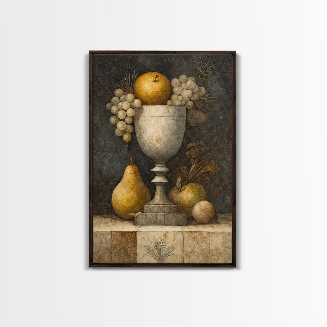 Elegant Nude Figure Study Framed Canvas Print, Traditional Art, Art Commission, Living Room Decor, Oil Painting, Classic, TRA-2x3-78
