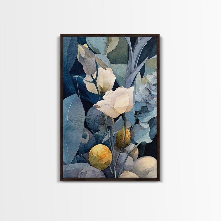 Tropical Fruit Market Arrangement Canvas Print, Tropical Art, Coastal Wall Art, Living Room Decor, Tropic, Beach Prints, TRO-2x3-71