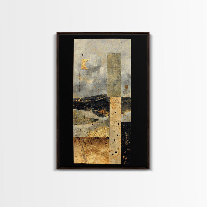 Taxi Cab Motion Blur Canvas Print, Urban Art, Gay Art, Living Room Decor, Abstract Art, Urban, Minimalist Decor, URB-2x3-11