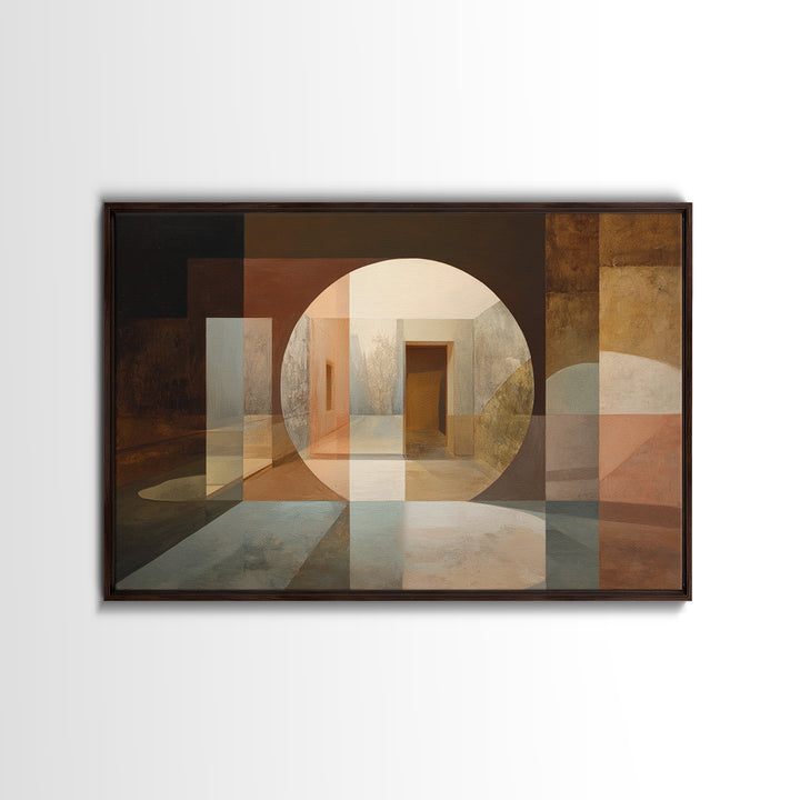 Open Manhole Steam Framed Canvas Print, Urban Art, Digital Download Art, Living Room Decor, Fine Art, Urban, Boho Decor, URB-3x2-45