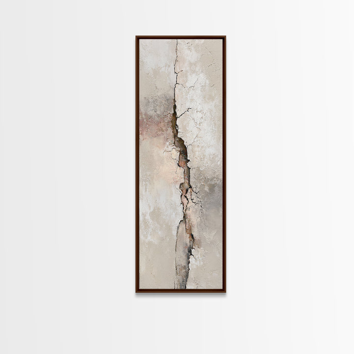 Minimal Line Portrait Framed Canvas Print, Wall Art, Luxury Decor, Living Room Decor, Fine Art, Heart, Printable Wall Art, WAL-1x3-66