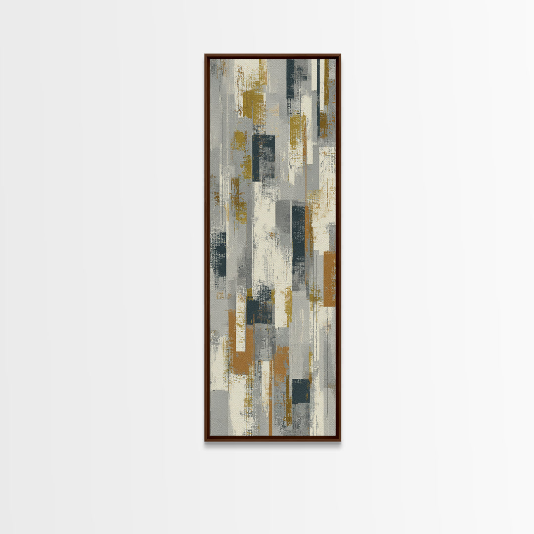 Lace Pattern Ivory Abstraction Framed Canvas Print, Wedding Art, Wedding Guest Book, Living Room Decor, Fine Art, Romance, WED-1x3-79