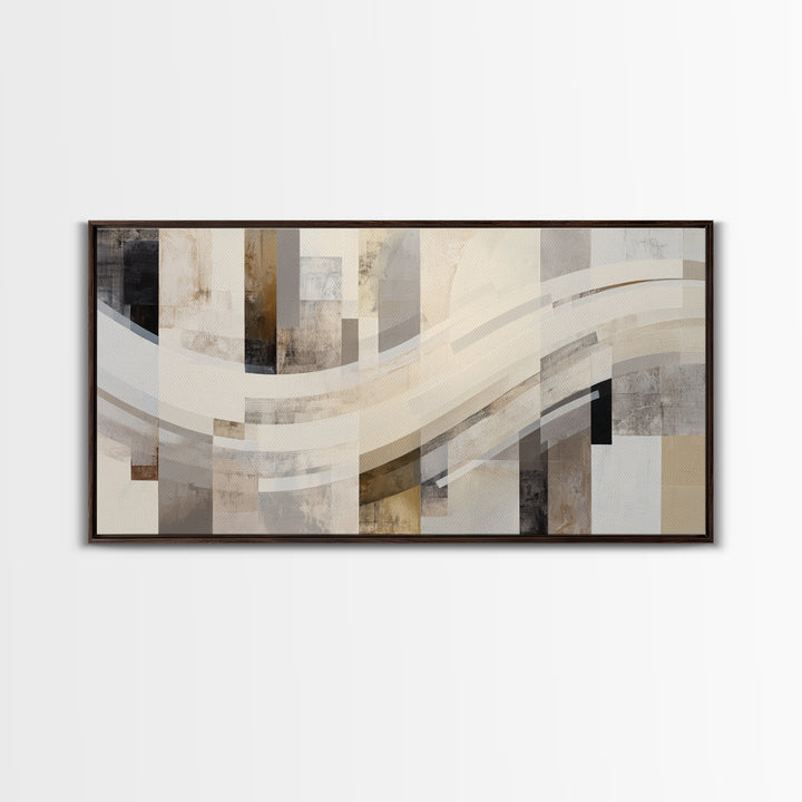 Bridal Veil Texture Abstract Framed Canvas Print, Wedding Art, Gallery Decor, Living Room Decor, Fine Art, Romance, WED-2x1-27