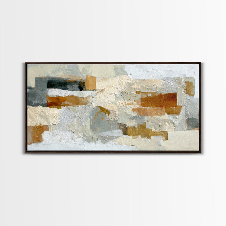 Bridal Veil Texture Abstract Framed Canvas Print, Wedding Art, Framed Art, Living Room Decor, Romance, Bride and Groom, WED-2x1-3