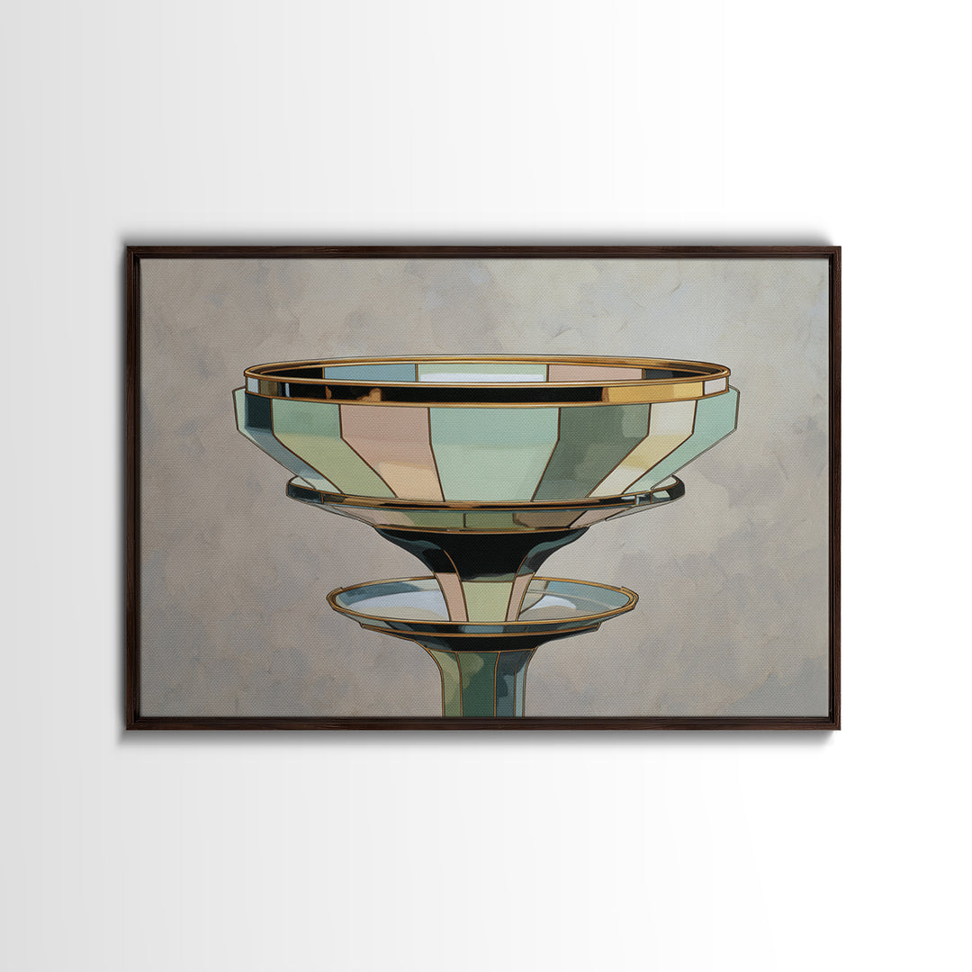 Champagne Coupe Tower Canvas Print, Wedding Art, Wedding Decoration, Living Room Decor, Fine Art, Romance, Wedding Poster, WED-3x2-73