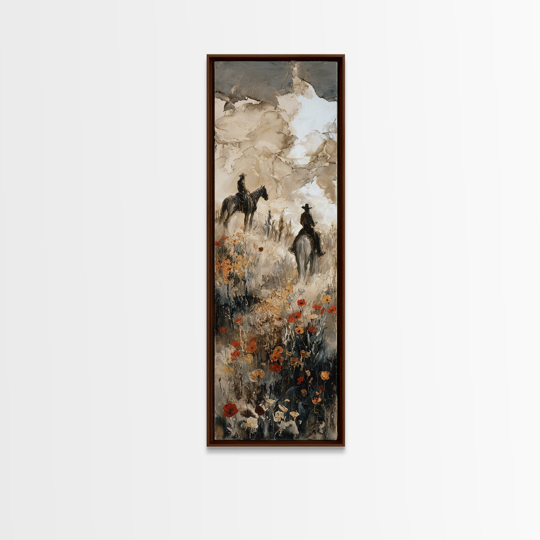 Sun Bleached Ranch Gate Canvas Print, Western Art, Horse Art, Southwestern Decor, Fine Art, Frontier, Room Decor, WES-1x3-51