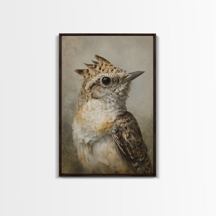 Bird Delivering a Tiny Love Letter Canvas Print, Whimsical Art, Wall Decor, Living Room Decor, Fine Art, Wonder, Printable Art, WHI-2x3-31