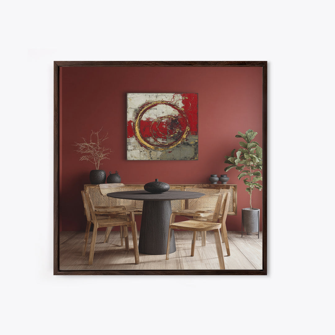 Red Wine Swirl Abstract Framed Canvas Print, Winery Art, Kitchen Wall Art, Winery Decor, Fine Art, Vineyard, Matisse Print, WIN-1x1-7