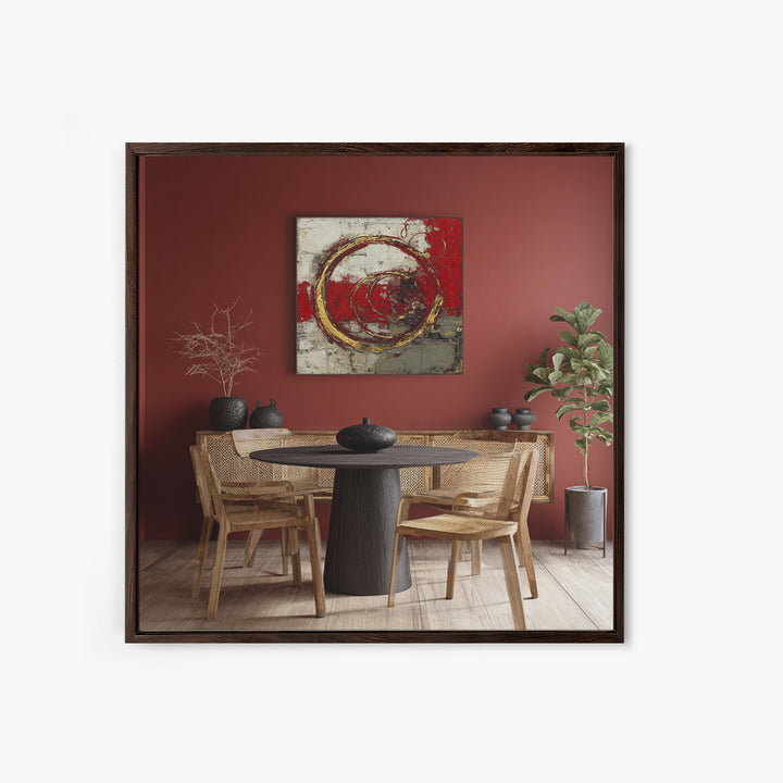Red Wine Swirl Abstract Framed Canvas Print, Winery Art, Kitchen Wall Art, Winery Decor, Fine Art, Vineyard, Matisse Print, WIN-1x1-7