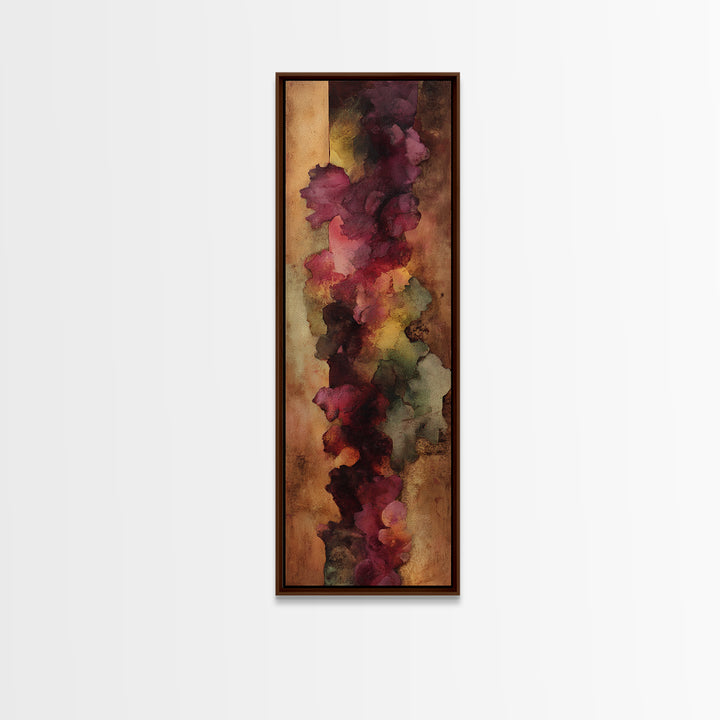 Red Wine Swirl Abstract Canvas Print, Winery Art, Wall Art Print, Winery Decor, Abstract Art, Vineyard, Gallery Decor, WIN-1x3-43