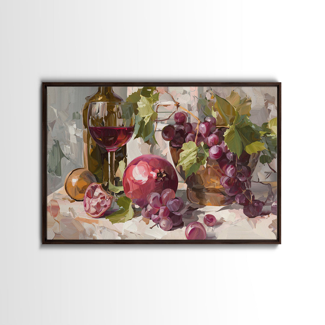 Red Wine Swirl Abstract Canvas Print, Winery Art, Modern Decor, Winery Decor, Abstract Art, Vineyard, Wall Decor, Painting, WIN-3x2-11