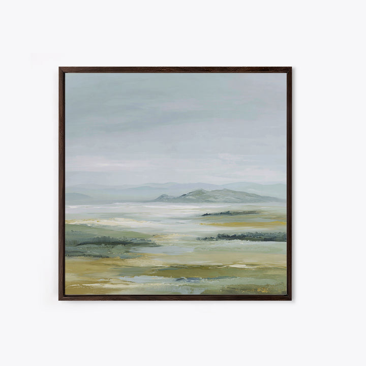Calming Landscape with Open Sky and Gentle Canvas Print, Waiting Room Art, Dental Office Decor, Waiting Room Decor, Calm, WRA-1x1-1