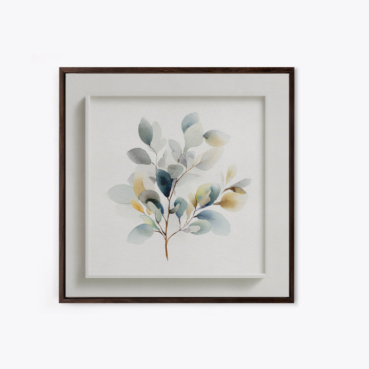 Neutral Botanical Branch Canvas Print, Waiting Room Art, Office Wall Art, Waiting Room Decor, Fine Art, Calm, Dental Wall Art, WRA-1x1-3