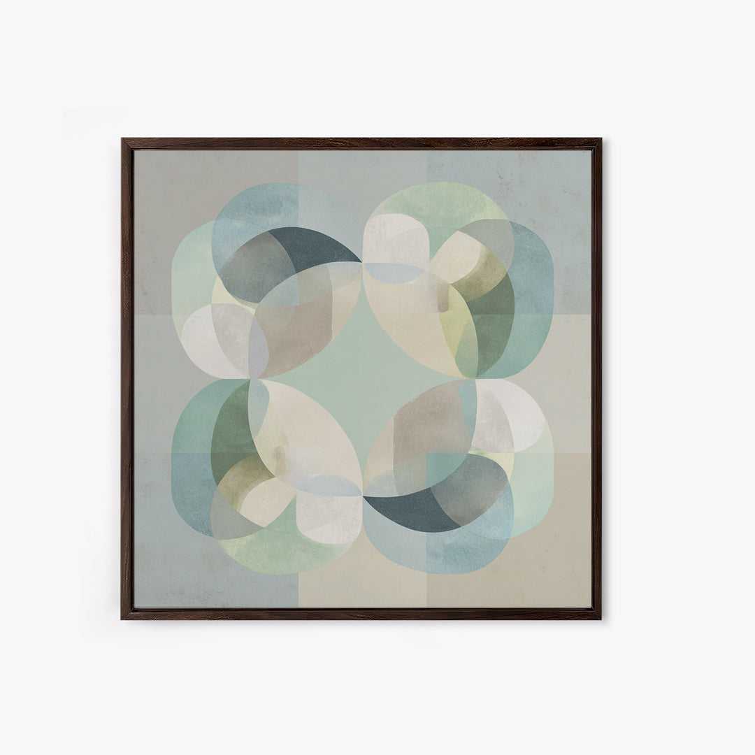 Minimal Geometric Composition Canvas Print, Waiting Room Art, Dental Art, Waiting Room Decor, Abstract Art, Calm, WRA-1x1-5