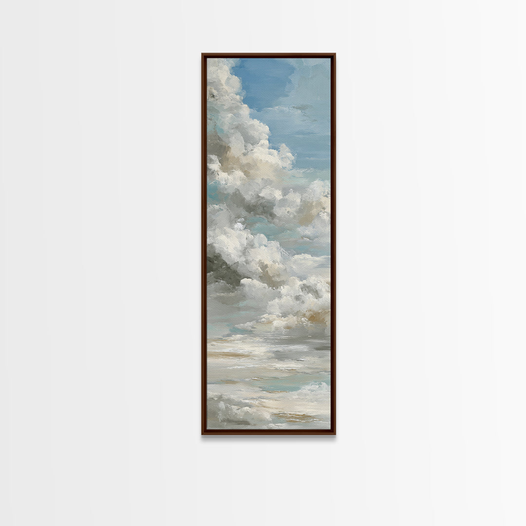Large Cloudscape with Hopeful Light Canvas Print, Waiting Room Art, Room Decor, Waiting Room Decor, Calm, Bedroom Decor, WRA-1x3-28
