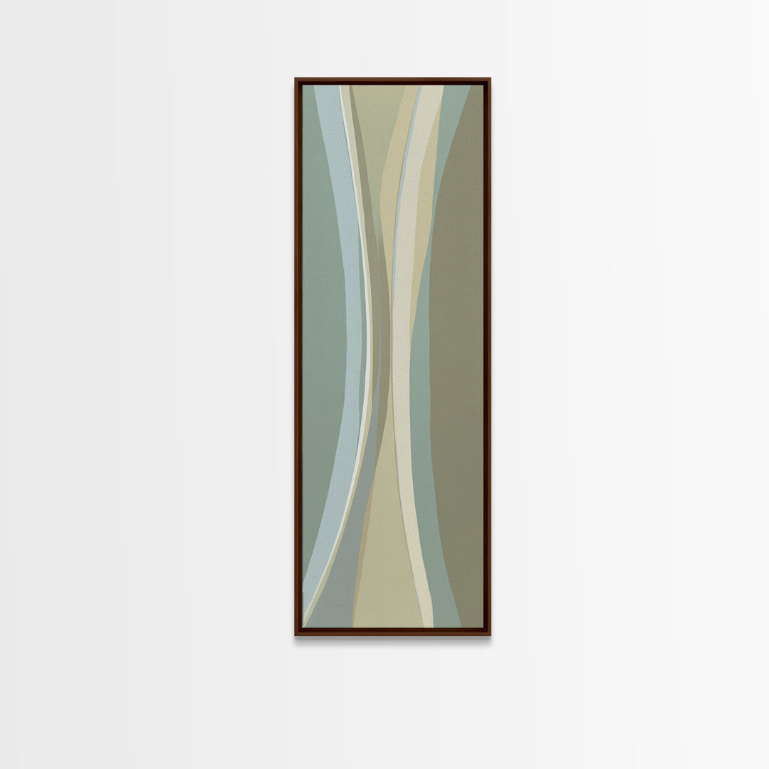 Minimal Geometric Composition Canvas Print, Waiting Room Art, Office Art, Waiting Room Decor, Abstract Art, Calm, Gallery Decor, WRA-1x3-41
